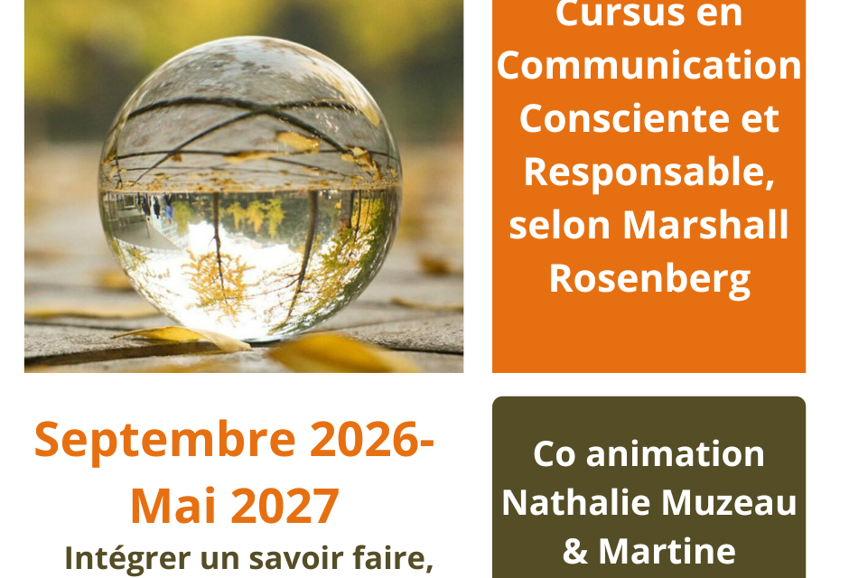 Cursus Intégration en Communication Consciente et Responsable 2026-2027